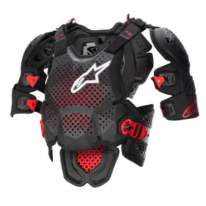 Alpinestars A10 V2 Anthracite Red Full Chest Protector