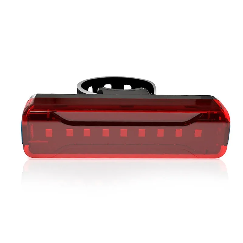 AMZER Bicycle Taillight Bicycle Riding Motorcycle Electric Car LED Mountain Bike USB Rechargeable Safety Warning Light (50 Hours, Color Box)