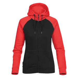 B1873W Ladies Omega Two-Tone Zip Hoodie