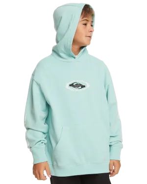 Boys Radical Times Hoodie in Pastel Turquoise