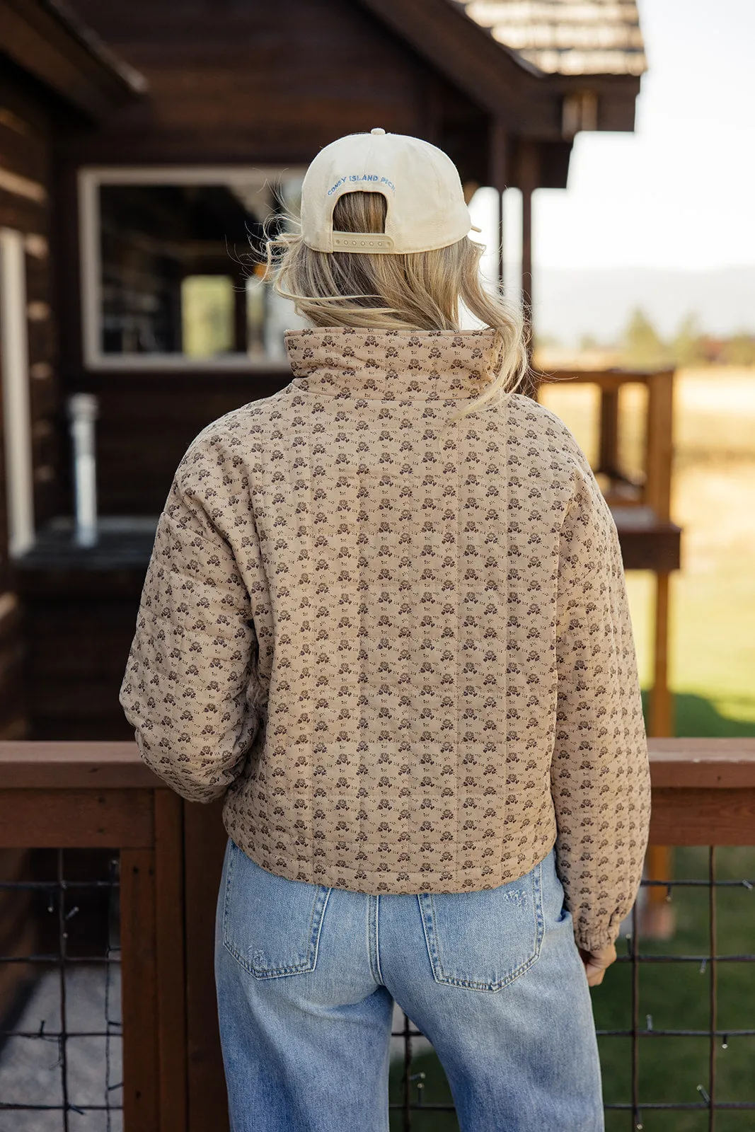 Carry On Quilted Pullover