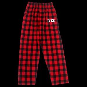 COLLEGE LOGO BUFFALO PLAID PAJAMA PANTS