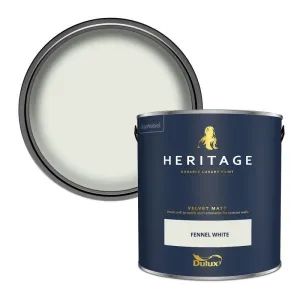 Dulux Heritage Matt Emulsion - Fennel White