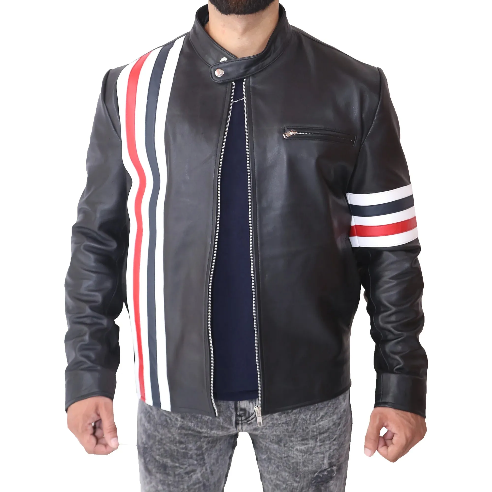 Easy Rider Captain America Leather Jacket