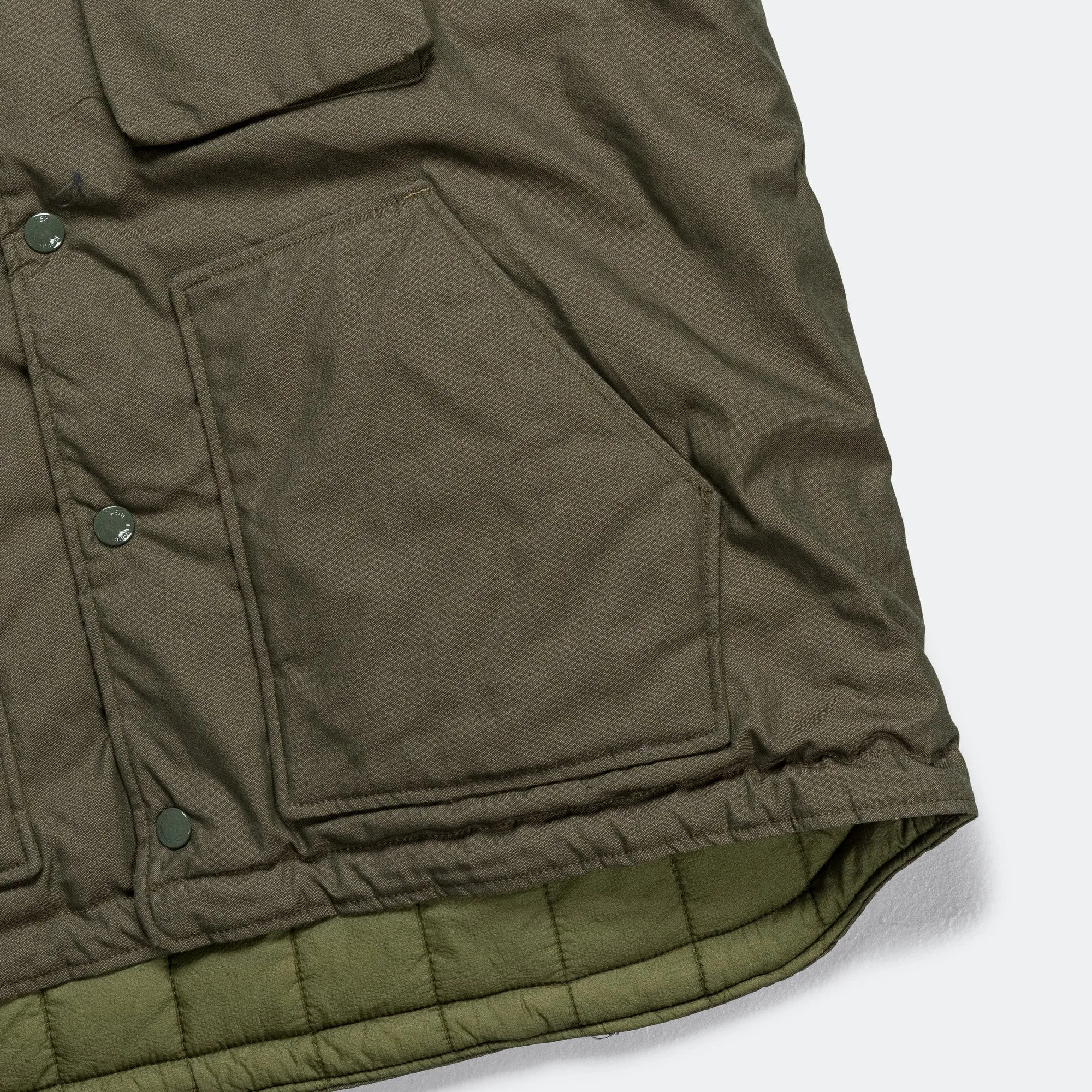 Field Vest - Olive CP Weather Poplin