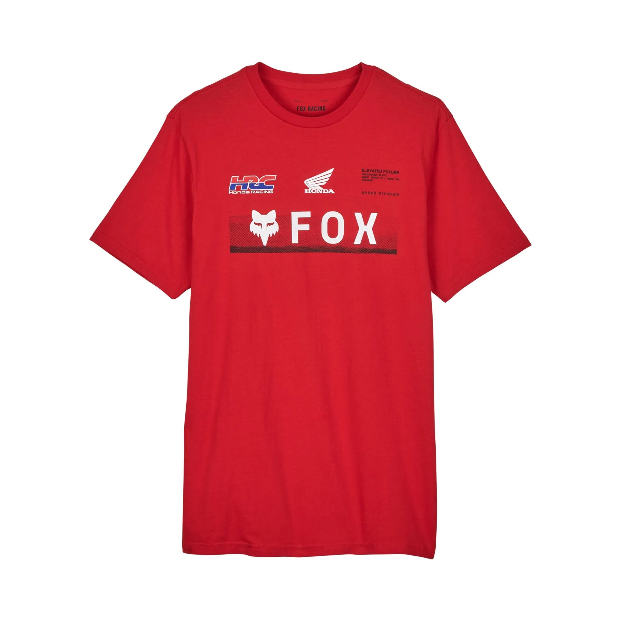 Fox Racing Fox x Honda Premium Tee T-Shirt Flame Red