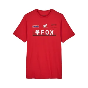 Fox Racing Fox x Honda Premium Tee T-Shirt Flame Red