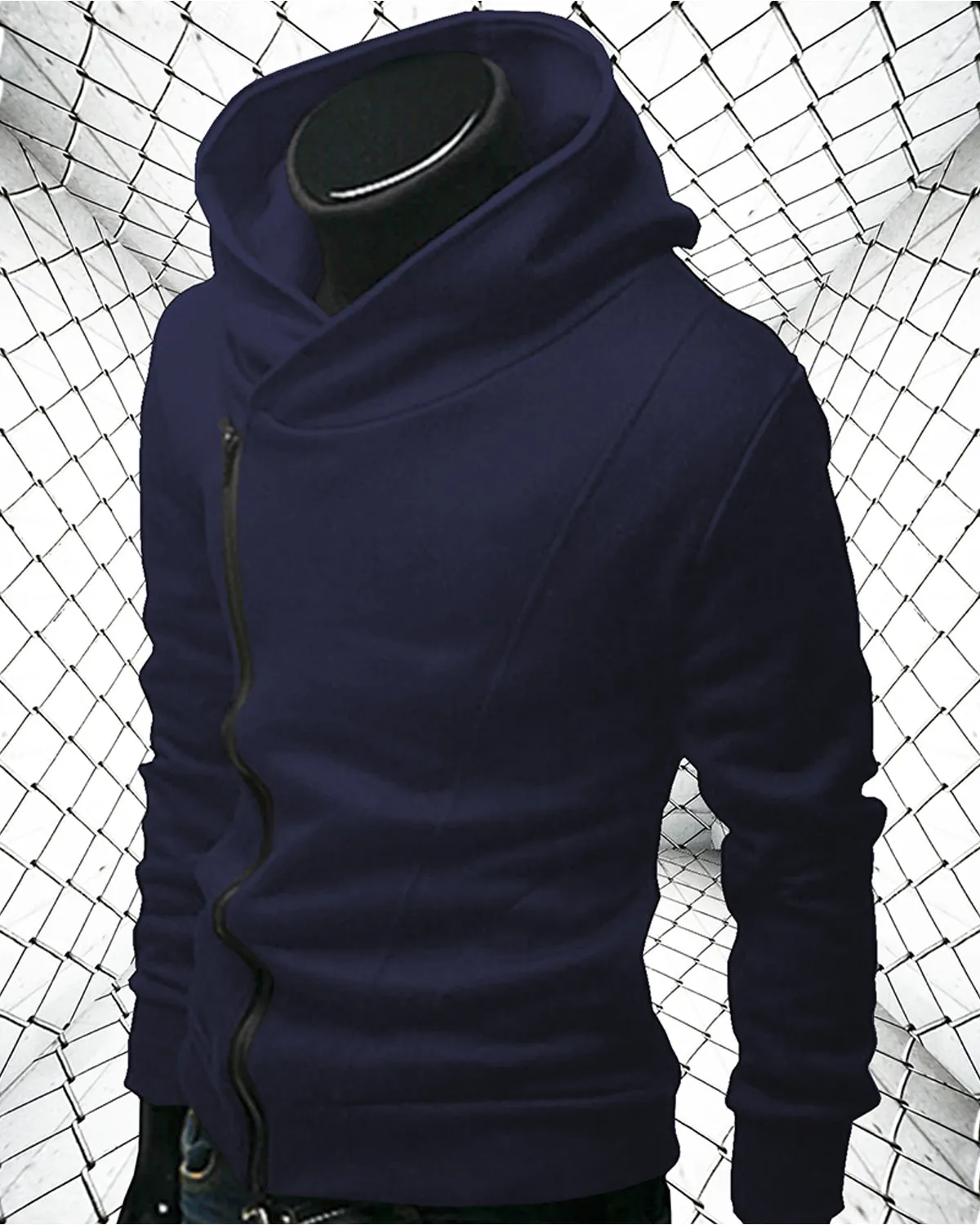 Full Sleeve Assassin Navy Men Casual Jacket