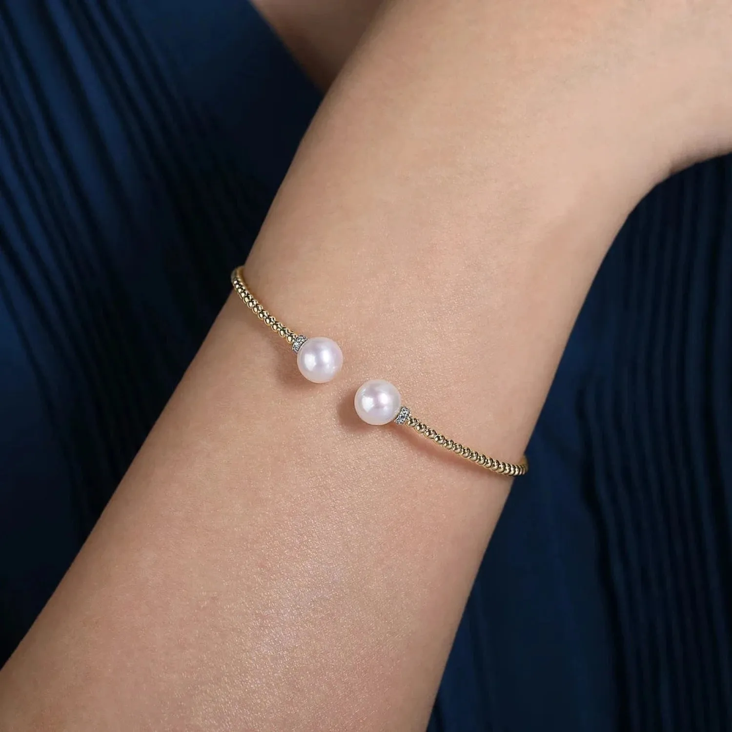 Gabriel & Co. Bujukan Pearl Bangle