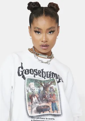 Goosebumps Say Cheese And Die Crewneck Sweater