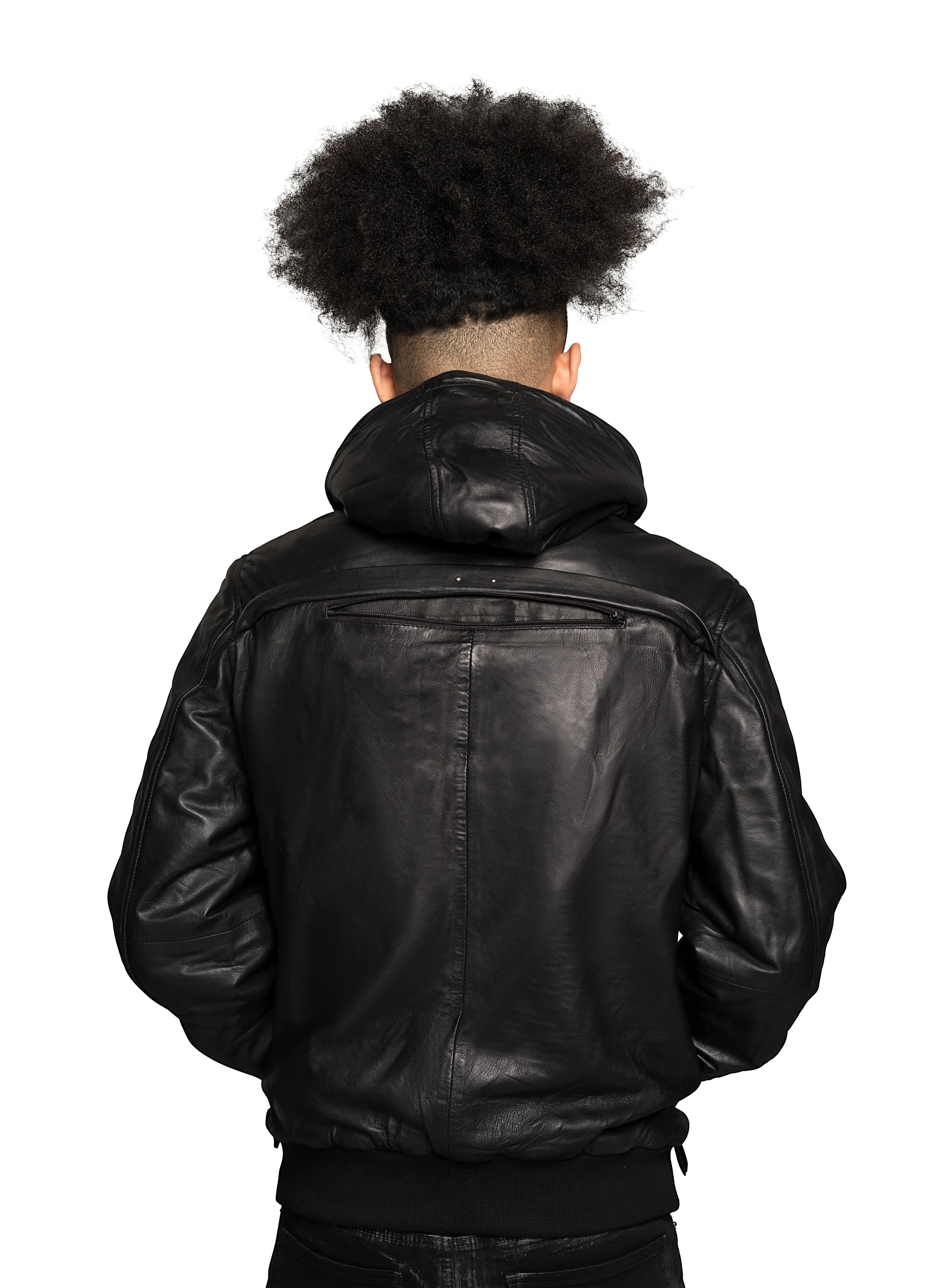 Gully Klassics Sherpa Lined Lambskin Leather Jacket