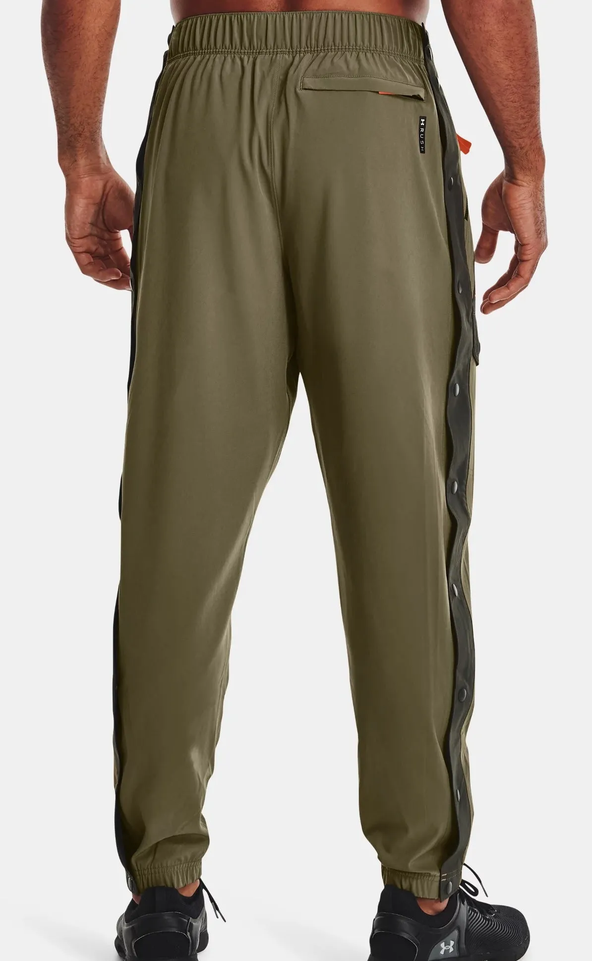 Men's UA RUSH™ Woven Tearaway Pants 1366190-361