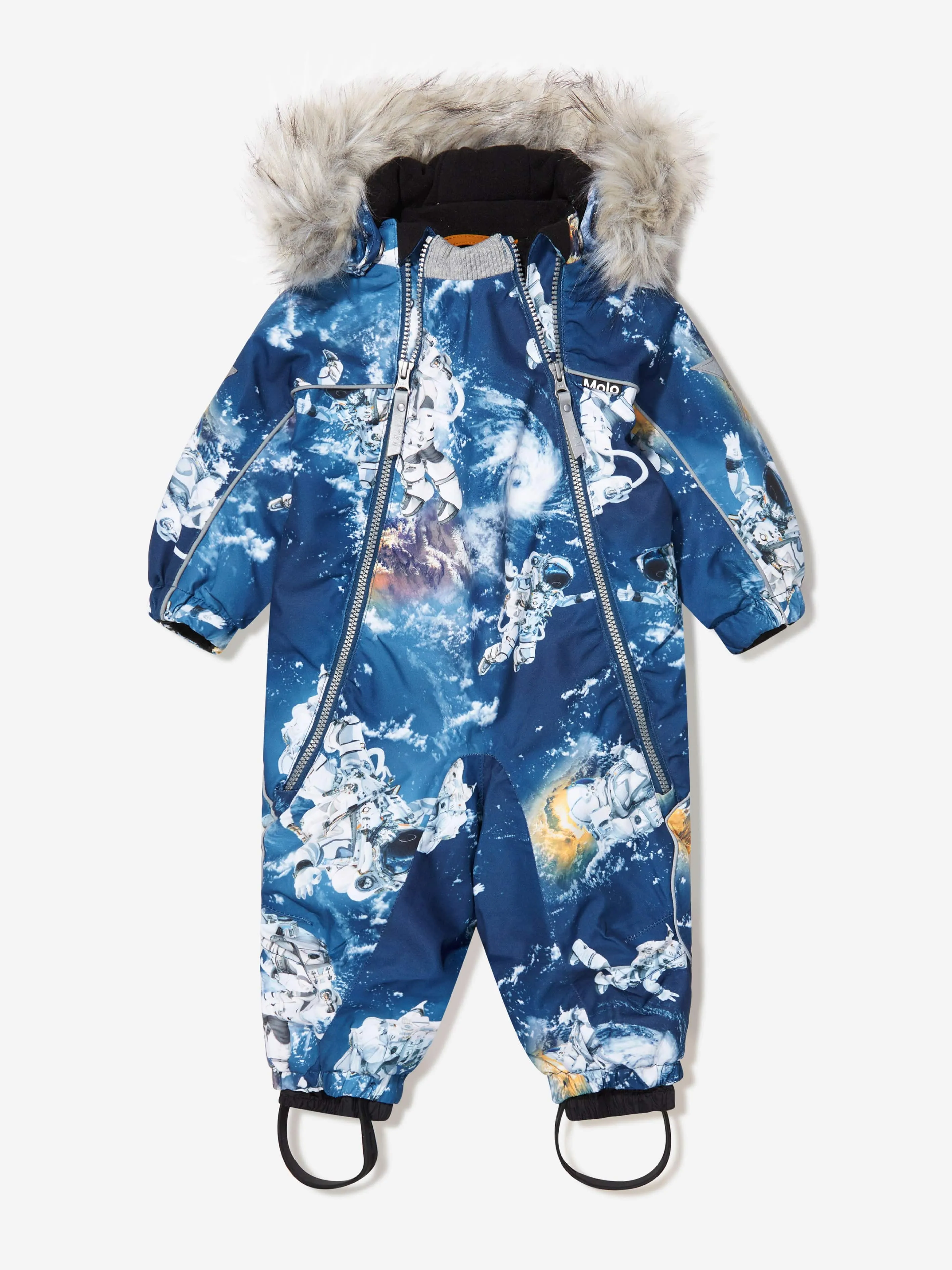 Molo Baby Boys Hooded Space Snowsuit