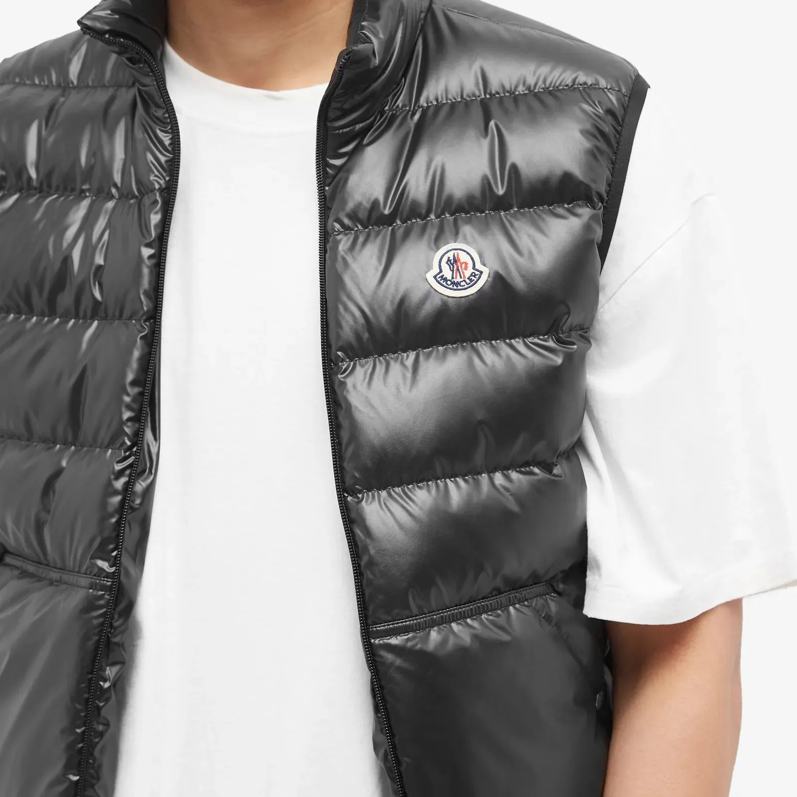 Moncler Aube Padded Vest, black