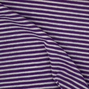 Purple & White | Jersey 3/8" Stripe R|S - SKU 3098 #S159