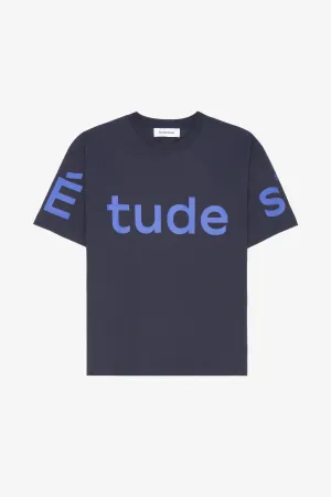 RELAX TEE SHIRT BIG ÉTUDES NAVY