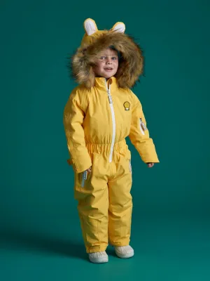 Roarsome Kids Cub Snowsuit in Yellow