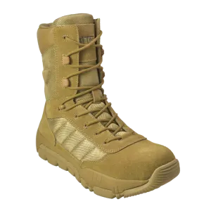 Sandbox - Men's 9" Coyote Suede Tactical Boot w/ Side Zipper & Composite Toe- KT1005