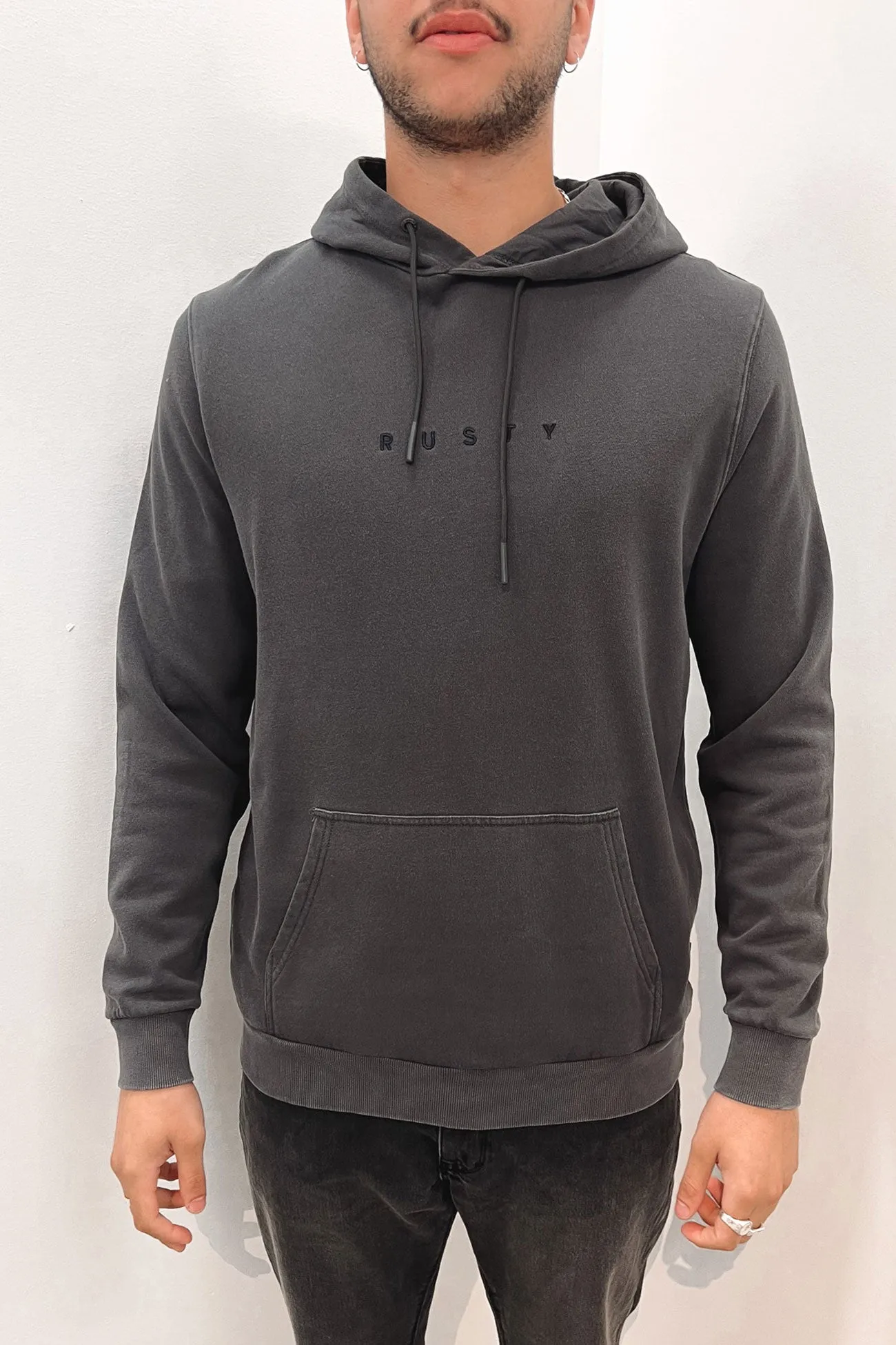 Special Cut Hood Fleece Coal