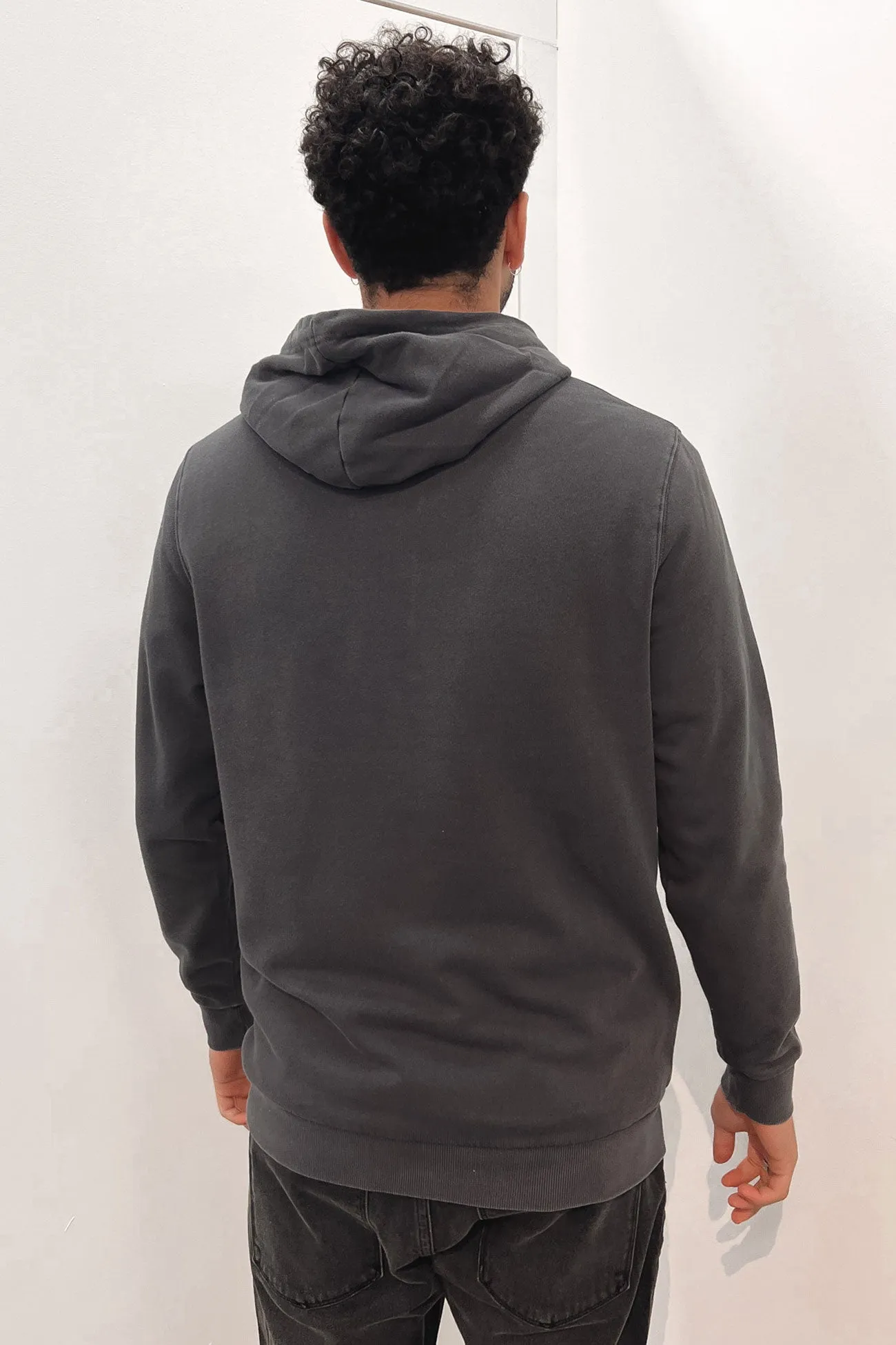 Special Cut Hood Fleece Coal