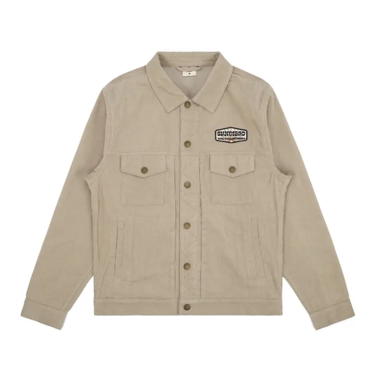 SunDiego RANGER CORD JACKET - TAN