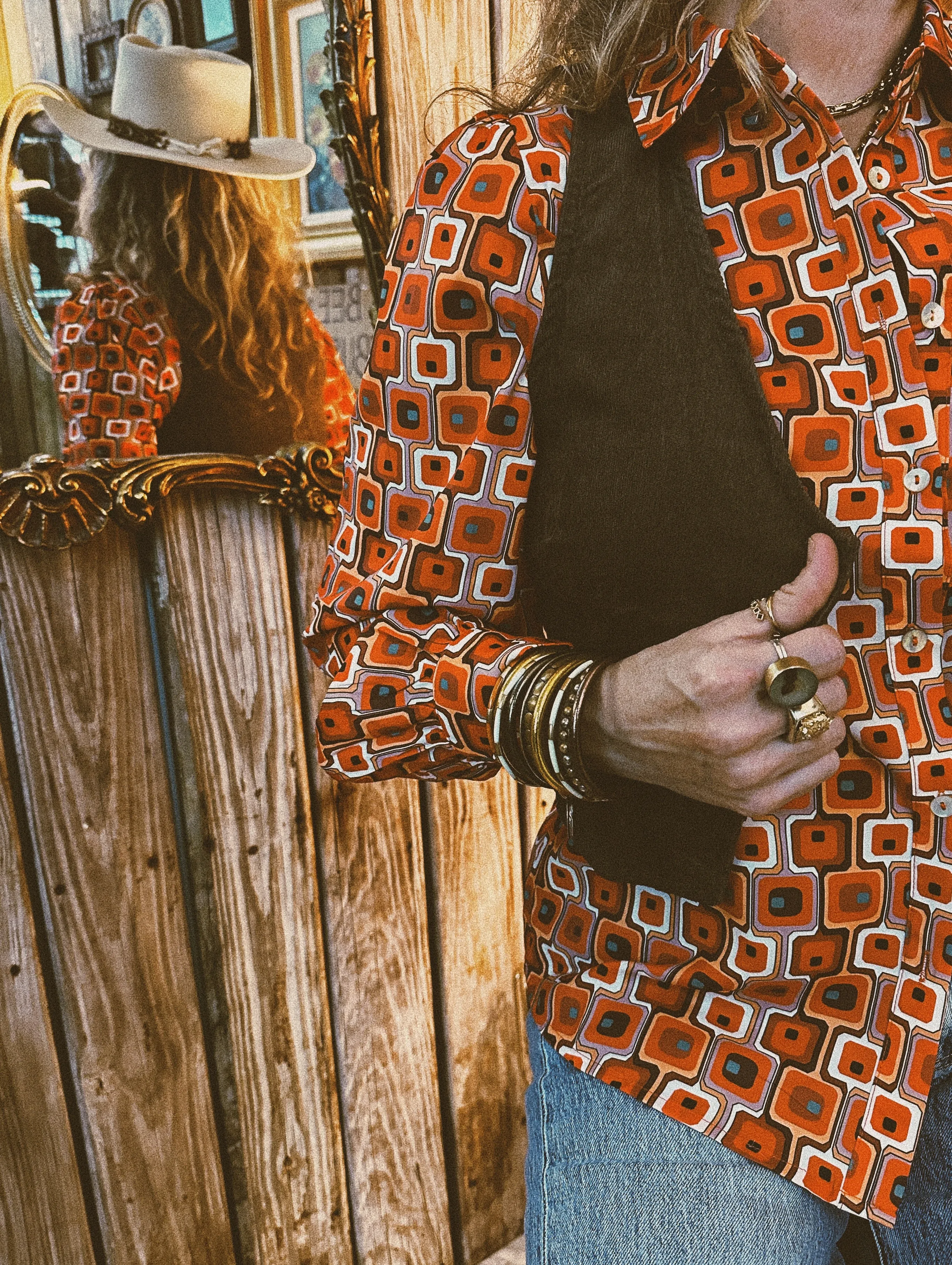 Suzie Q Corduroy Cropped Vest