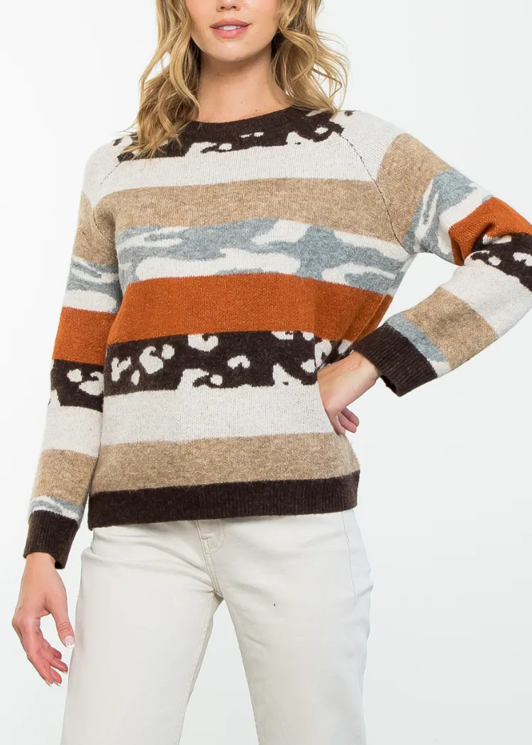 THML Steamboat Multi Color Pullover-***FINAL SALE***