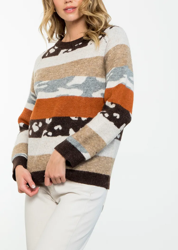 THML Steamboat Multi Color Pullover-***FINAL SALE***