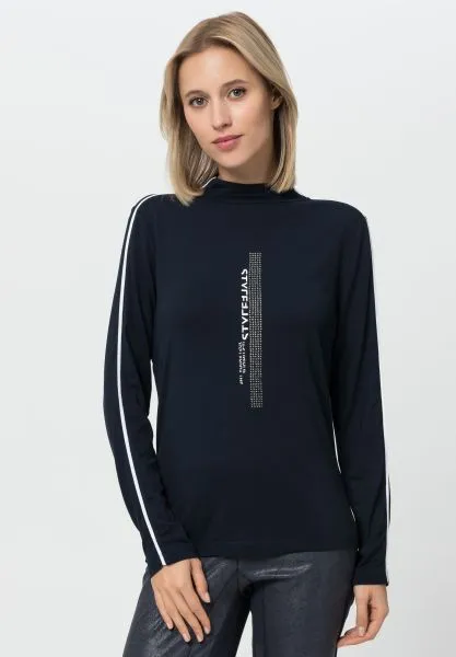 Tuzzi Black Long Sleeved Tshirt