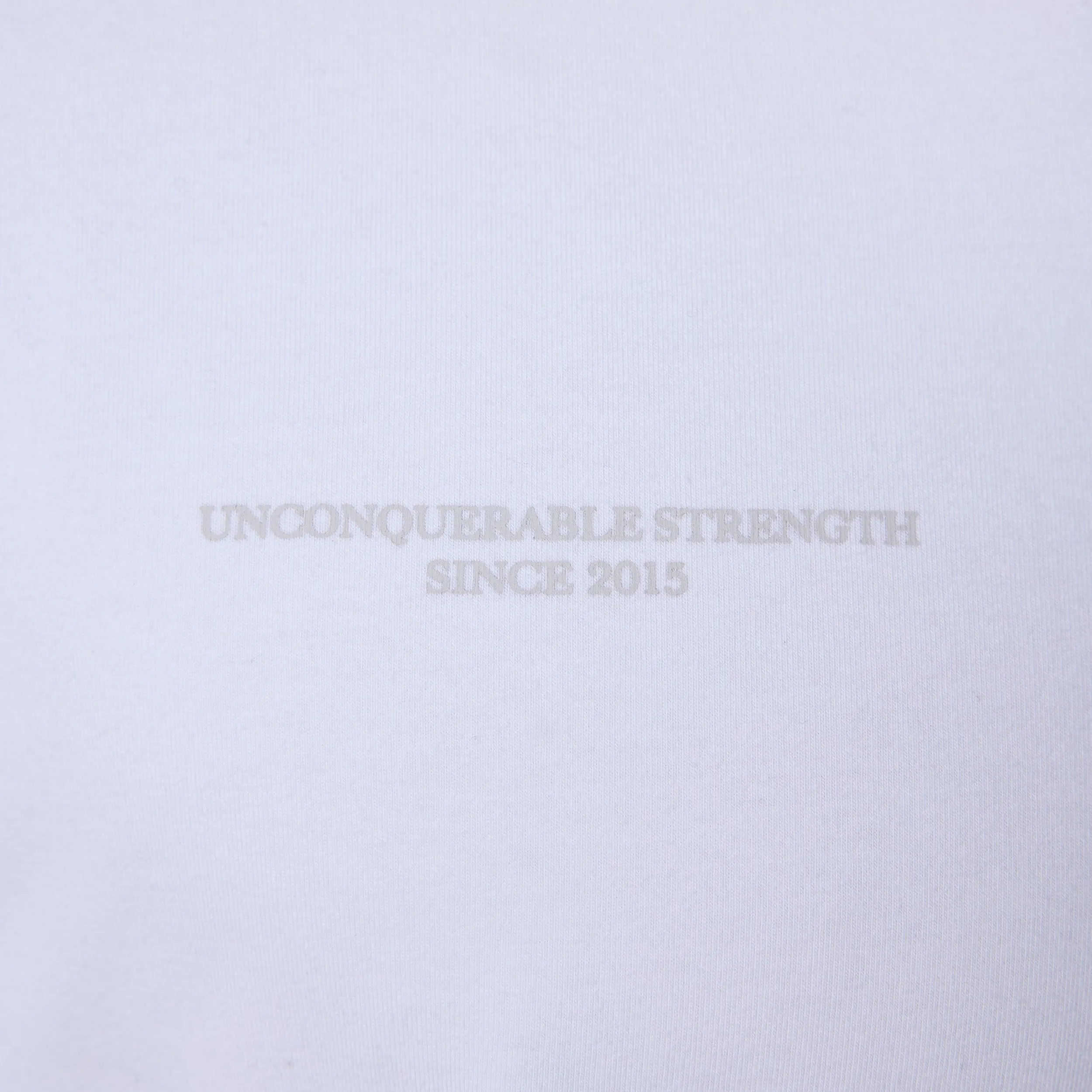 Vanquish White Unconquerable Strength Oversized T Shirt