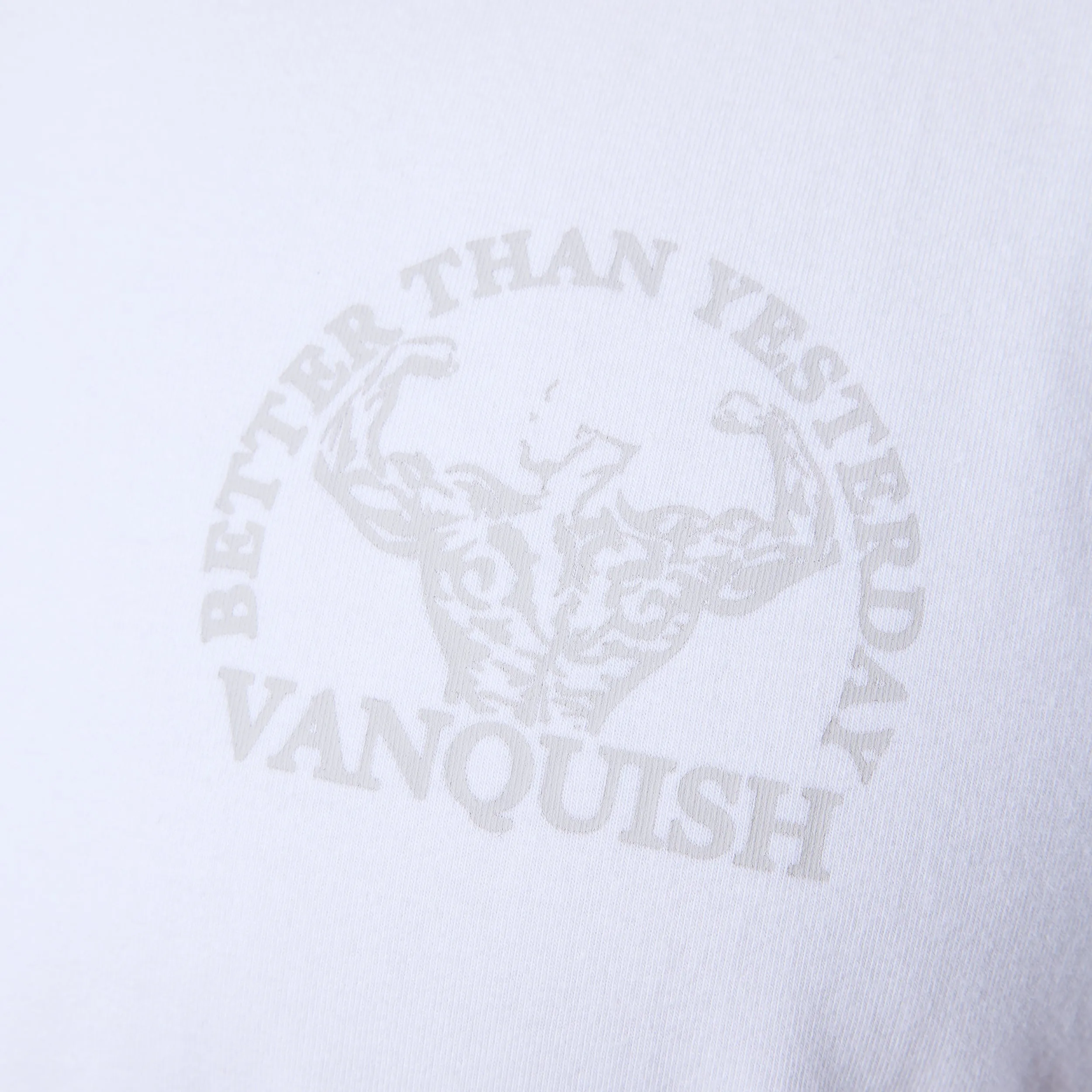 Vanquish White Unconquerable Strength Oversized T Shirt