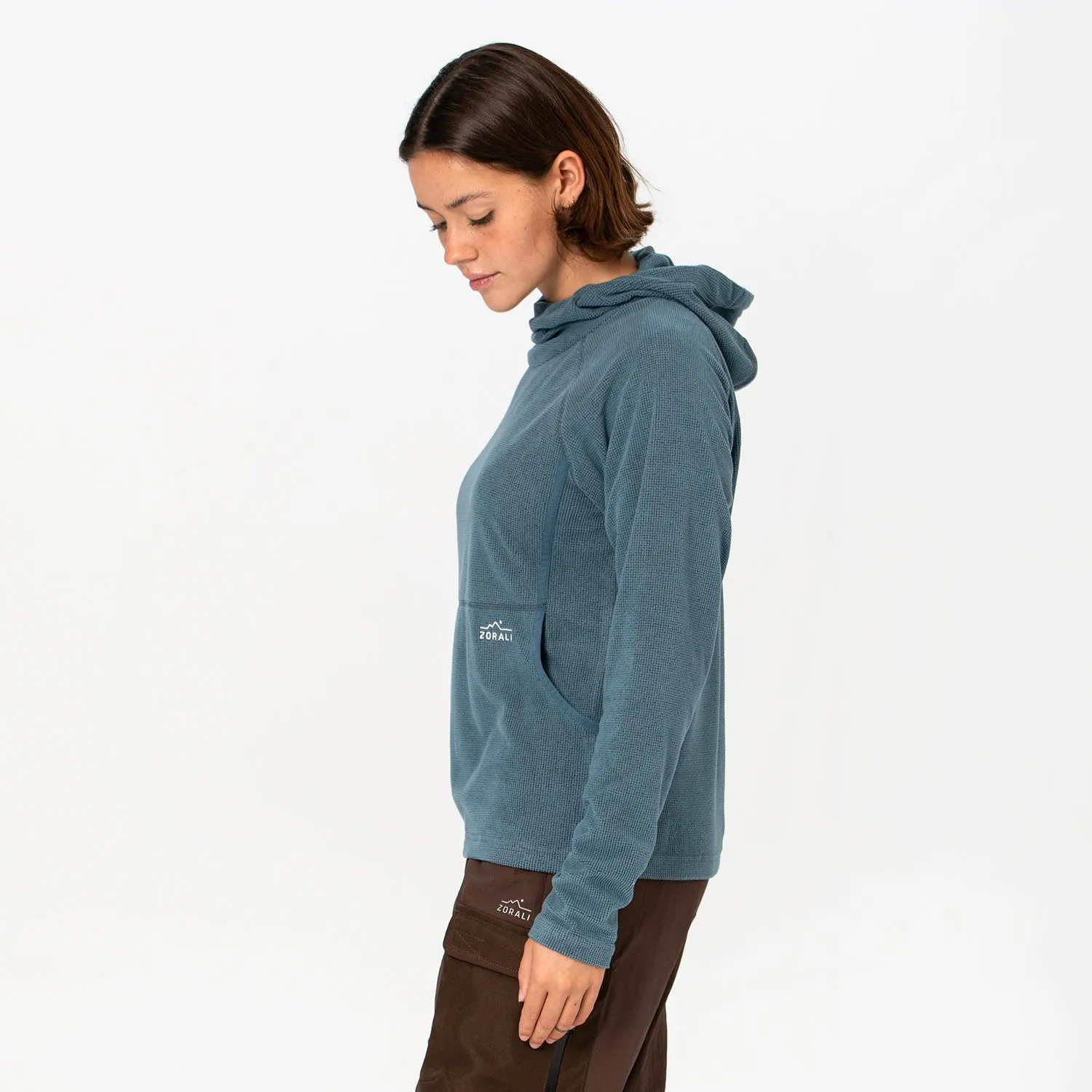 Womens Air-Grid Fleece Glacier