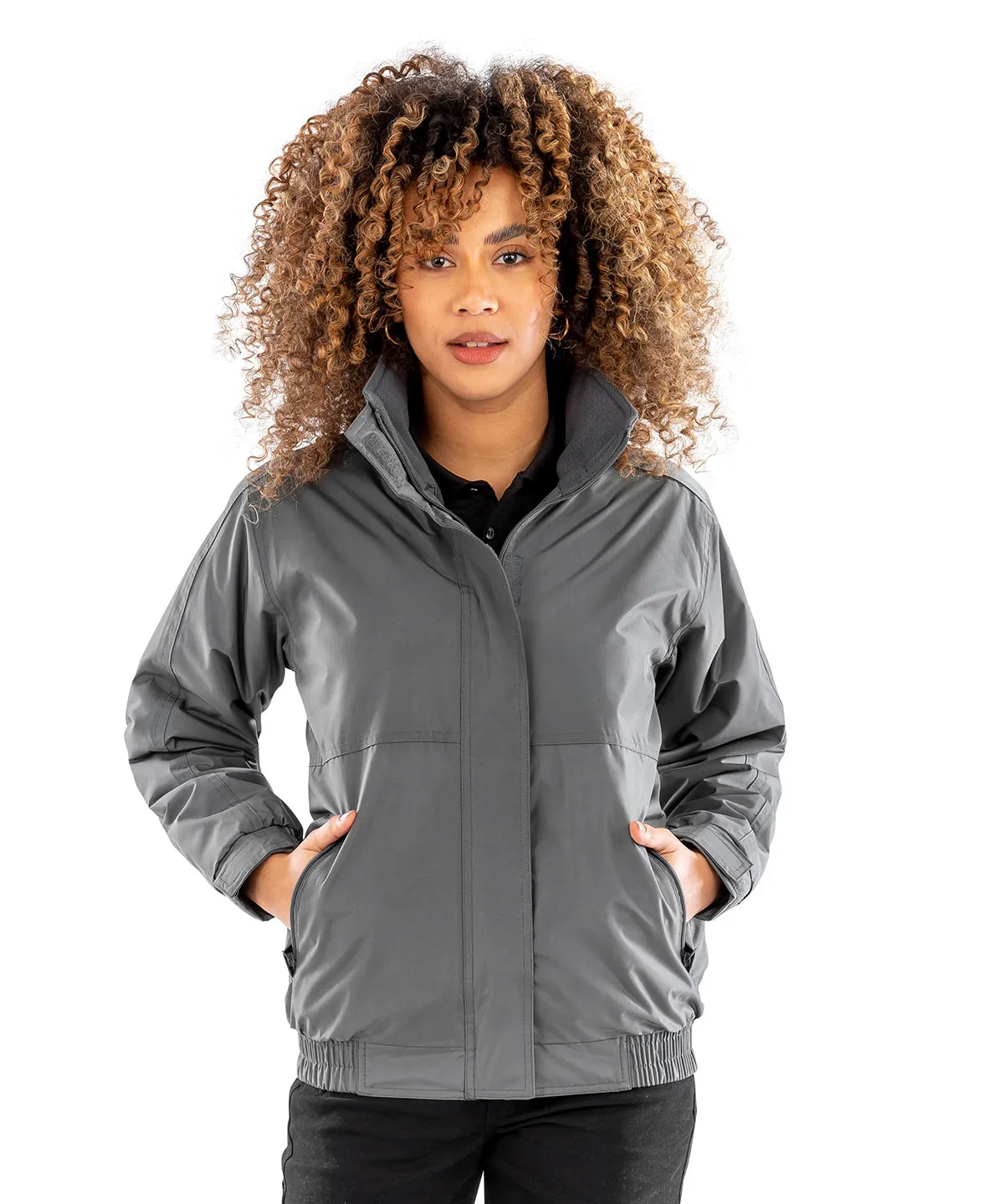 Womens Core channel jacket | Black